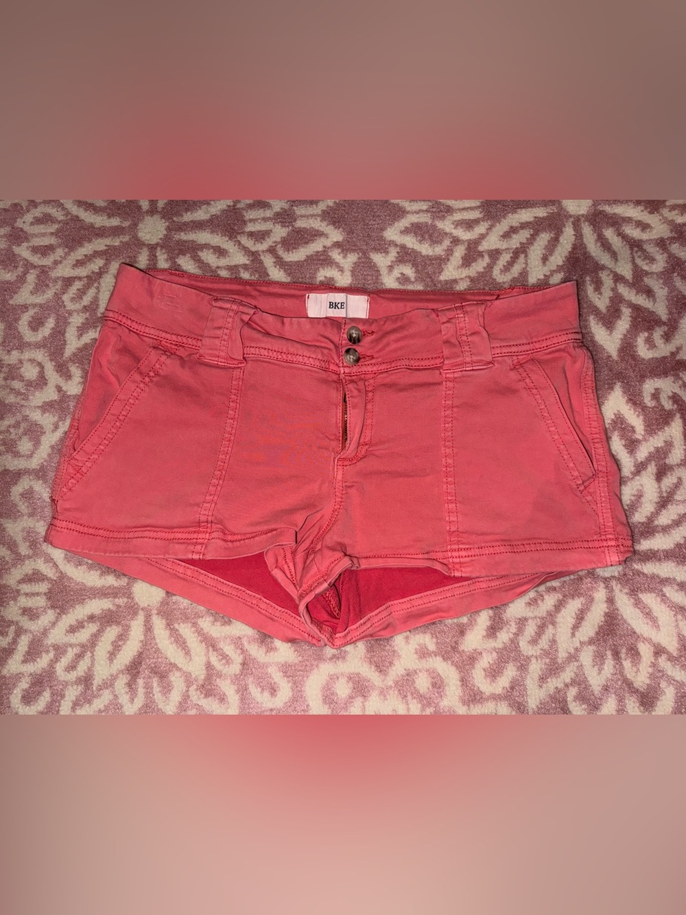 BKE Coral Stretch Shorties